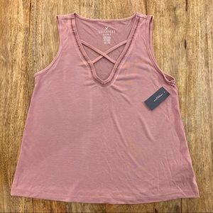 NWT Super Soft Tank - Mauve - American Eagle